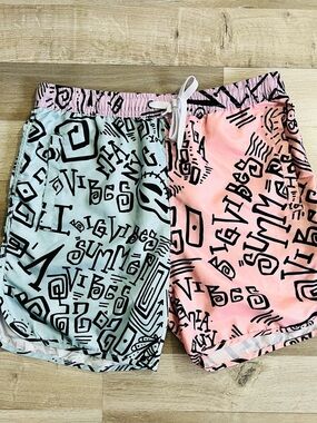Fashion nova men’s swimming trunks size large